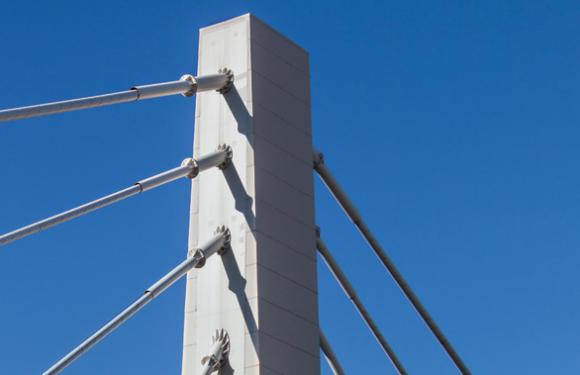 13. Cable Stayed bridge over the Bacchiglione river, Montegalda (Italy) 